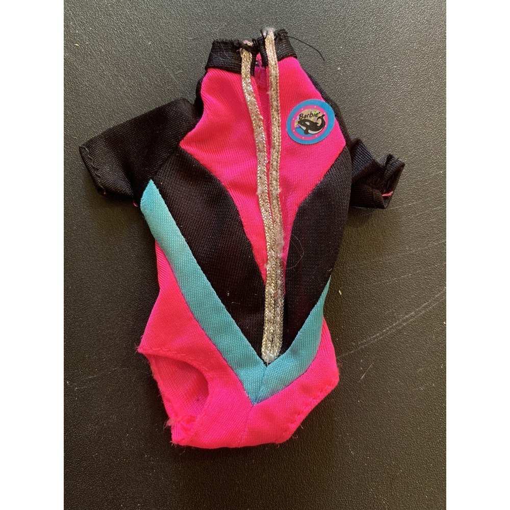 Mattel Ocean Friends Barbie Replacement Pink‎ Swim/Wetsuit 1996, # 15428